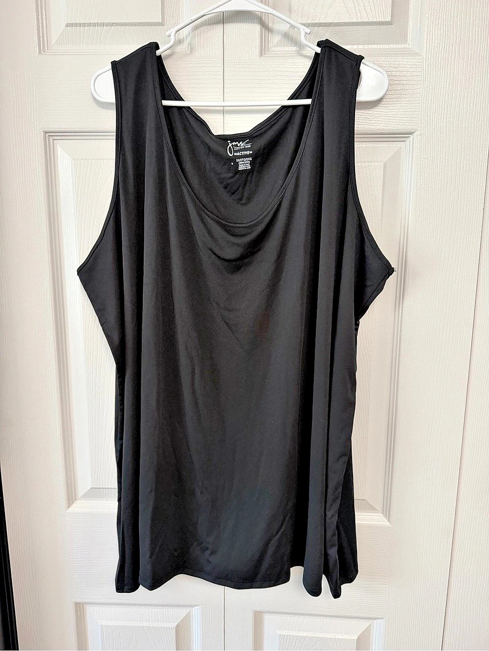 Women’s Just My Size Active Black Sleeveless Top